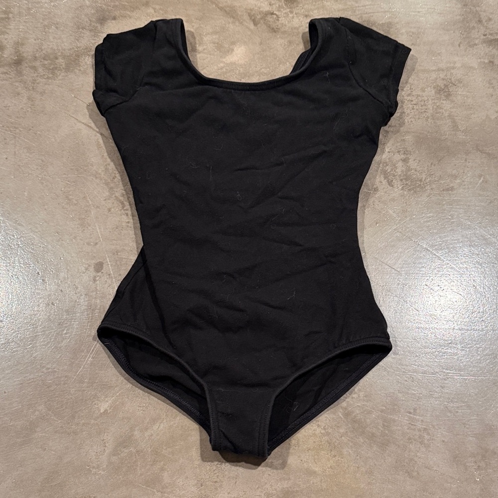 Capezio Black Kids Leotard